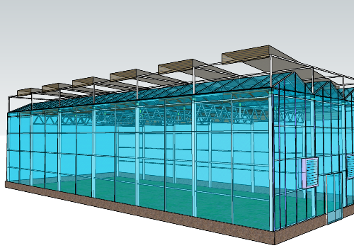 玻璃溫室效果圖溫室設計廠家推薦