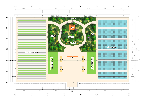 新型農(nóng)業(yè)無土栽培蔬菜大棚規(guī)劃設(shè)計